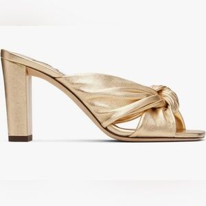 Chic Gold Women's Heels